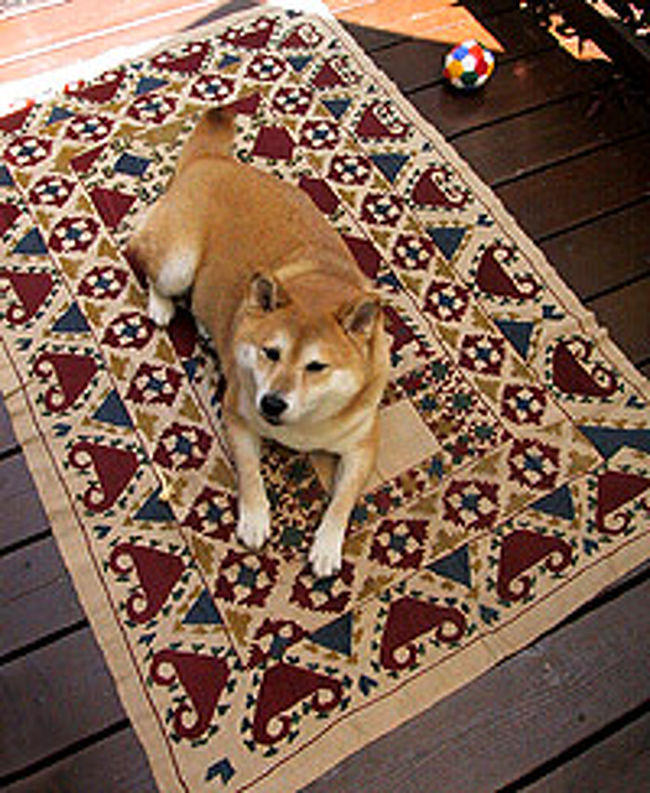 シルク糸のスザンニ。<br />お祈り用のものです。<br />シルク糸を使ったものは少々お高いです。