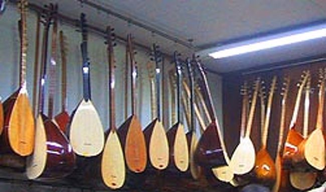 トルコの楽器、サズ。