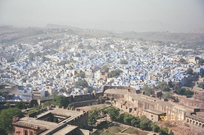 青の街ジョードプル