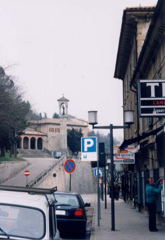 サン・マリノの街並み・１