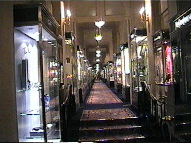 「ちがうわよ、ホンモノの鳥の声よ」かみさんが異議をとなえた。そういわれるとホンモノらしく聞こえる。でも、姿はどこにもみあたらない。テープにしろ、ライブにしろ、このパリの中心でさえずる小鳥の声は、天使の歌のように清々しく聞こえた。<br />テーブルの用意が出来たと呼ばれて引き上げるときも、小鳥のさえずりは途絶えることなく続いていた。「もし、ホンモノの鳥が囀っていたとしても、羽根を切られて飛び去ることが出来なくなっているに違いない」自分の結論に納得して中庭を後にした。<br />