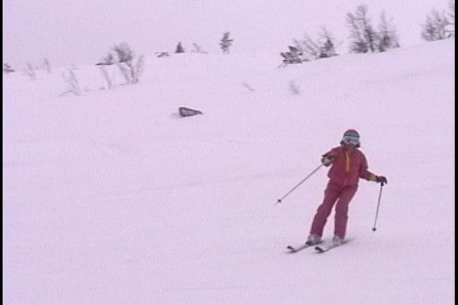 ３日目、４日目はドゥンドレットの山で終日スキーをエンジョイしました。スキー場はガラガラで思う存分滑ることができました。 