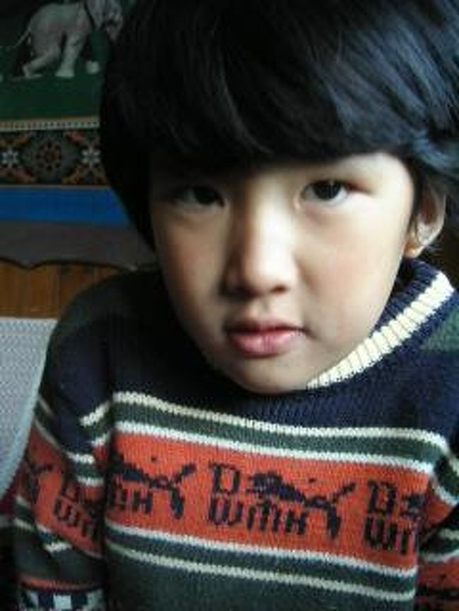 ４才の娘。照れ屋で笑わず。<br />そこがまたかわいい。