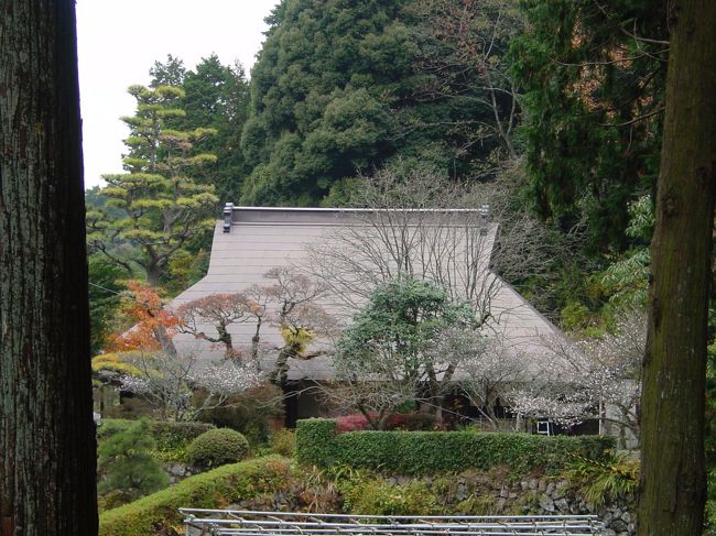 近くの民家。<br />