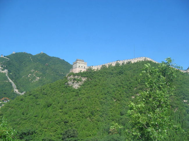 オレが混んでいると聞いて避けた方の八達嶺の長城だ。