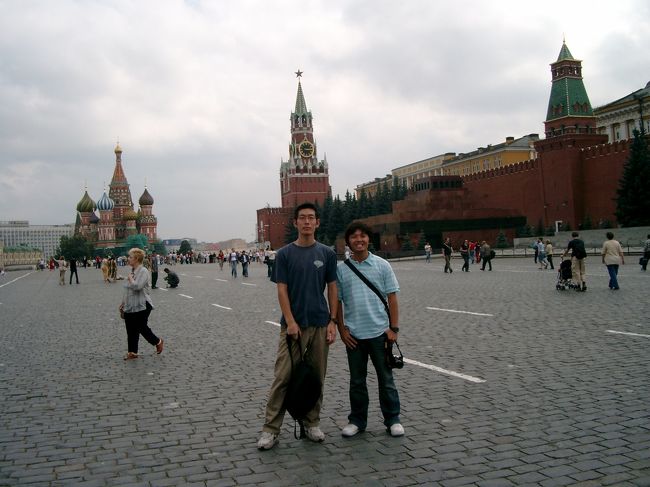 8月9日14時<br />ついにモスクワ到着。<br /><br />そして旅行記シベリア鉄道編終了。<br />次の章はモスクワです。<br />