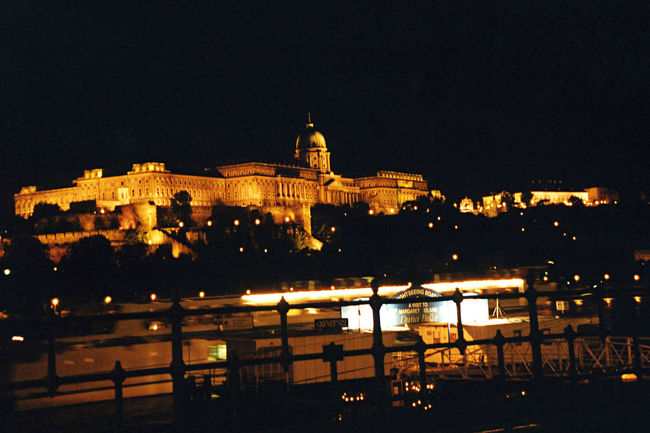 王宮<br />ドナウ川の西岸に建つ王宮です。