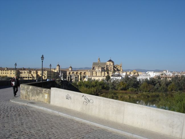 コルドヴァ、メスキータが見える。