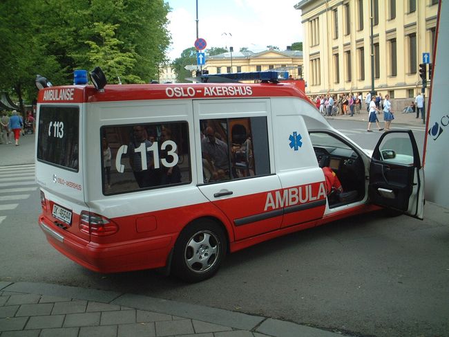 ノルウェーの救急車