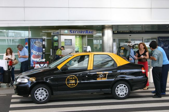 アルゼンチンのタクシーです。