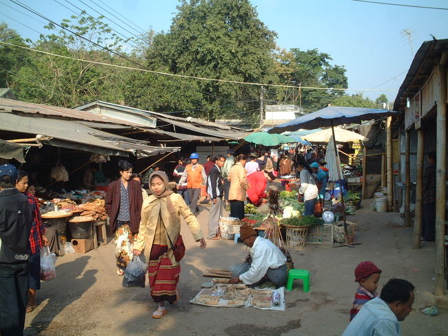 活気のある市場