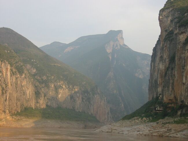 中国2002-2 長江三峡クルーズ 重慶-白帝城-武漢 ☆三峡ダム建設前/悠久の大河-懐かし!
