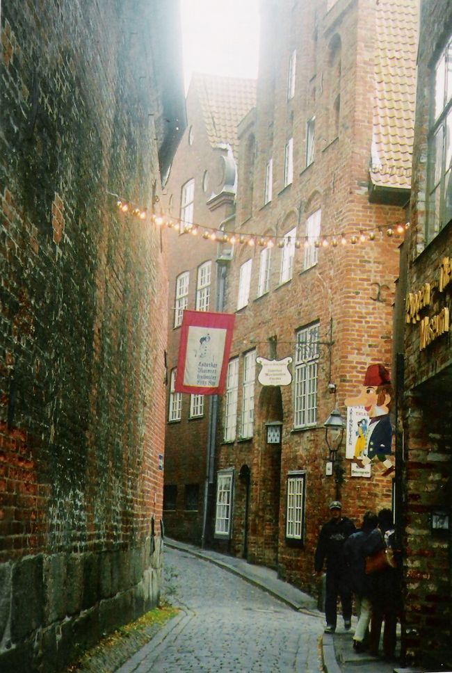 リューベックの町並み。