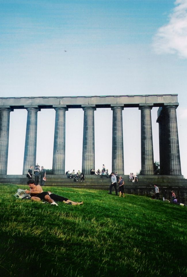 エディンバラにあったローマ時代の橋（？）です。