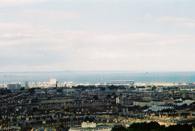 エディンバラの町並み。