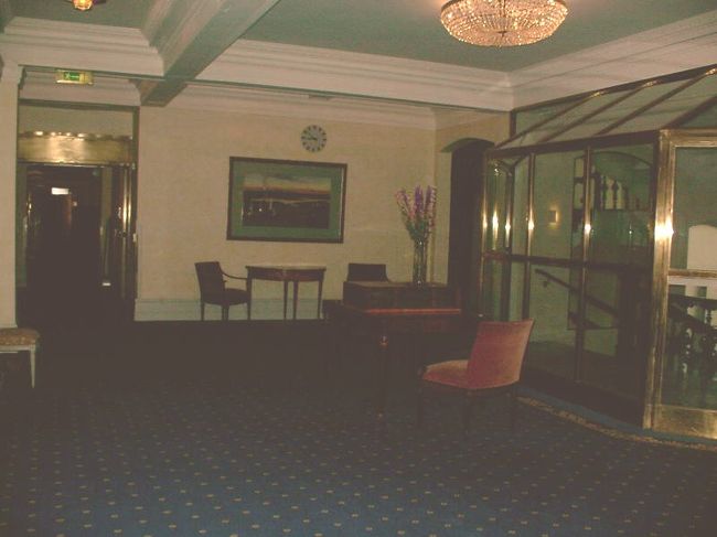 グランドホテルのパブリックスペース。<br />