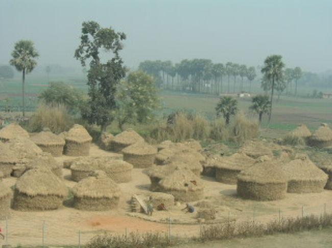 苦行後の仏陀に乳粥を与えたスジャータの村。<br />