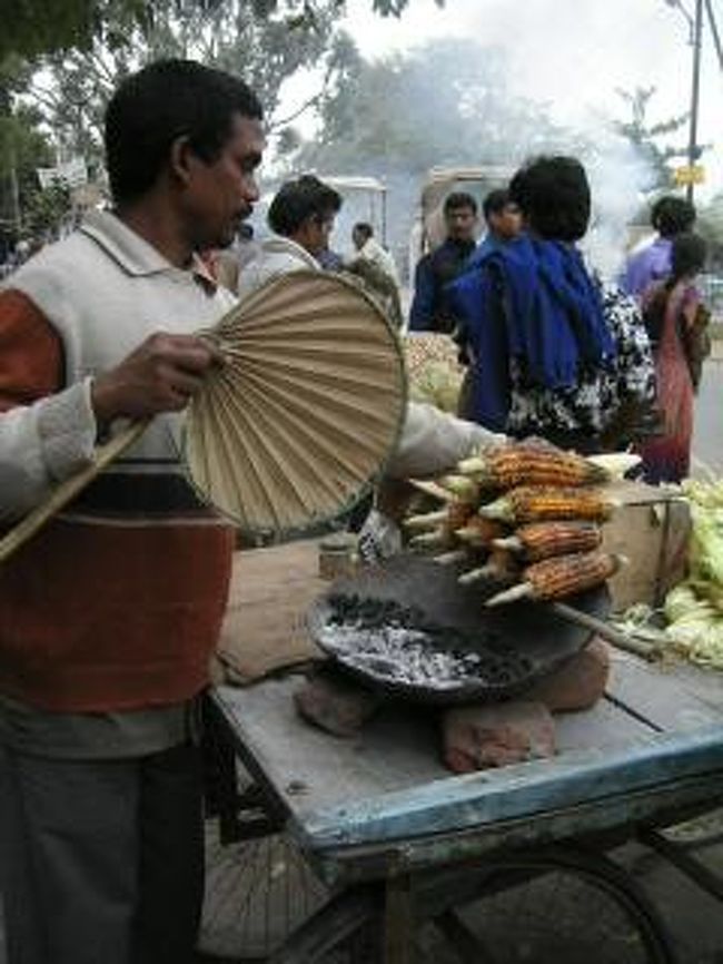 焼きもろこし。残念ながら未挑戦。