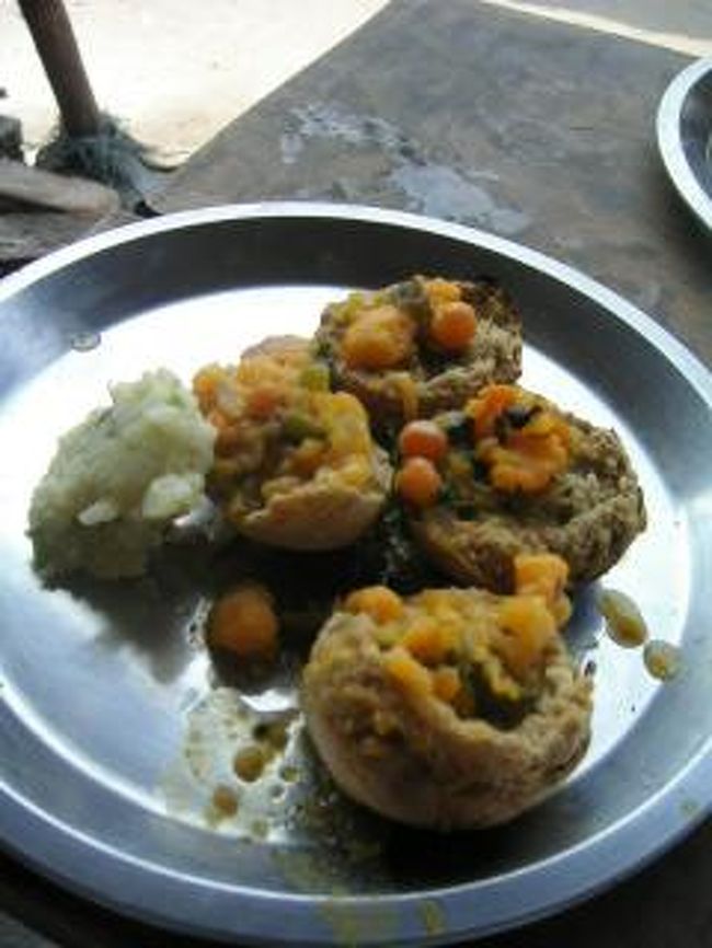 コショウが効いている。