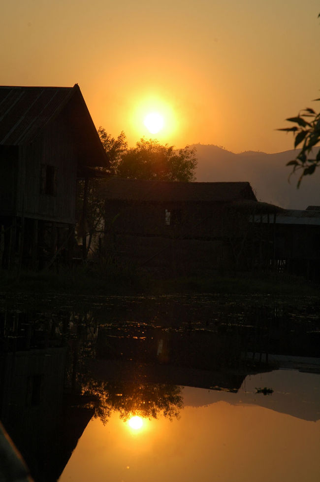 もうすぐ日没。