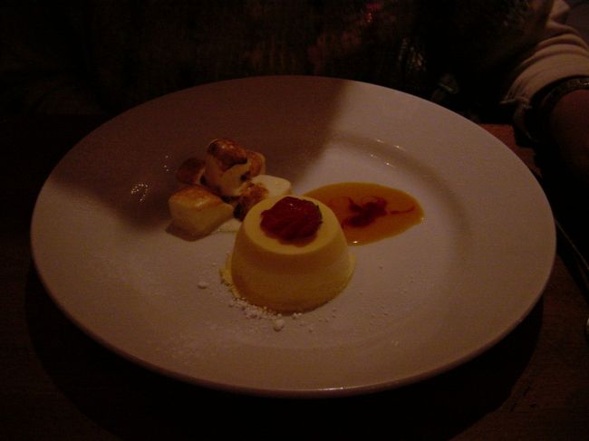 デザートのパンナ・コッタです。