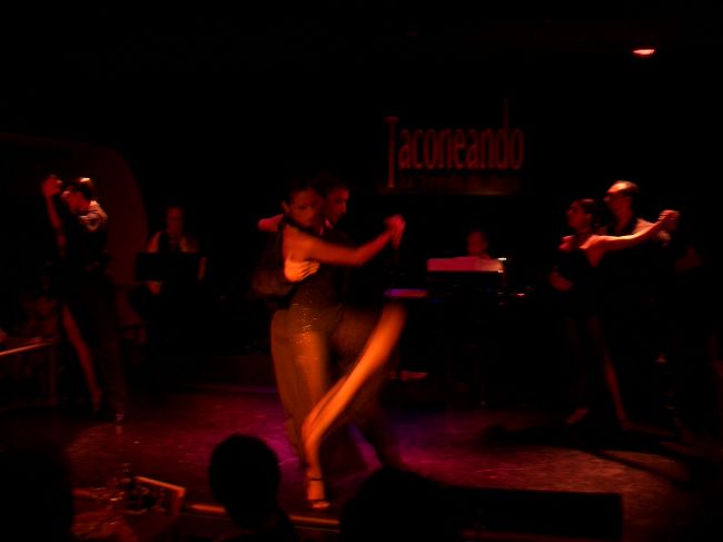 タンゴ<br />アルゼンチンに来たらやはり本家本元のタンゴは必見。タンゴ歌手の独唱あり、華麗なタンゴダンスあり、バックミュージシャンのインスト演奏ありと見所は多数。特に男女ペアーのタンゴダンスの足裁きは見事。<br />ちょっと大人の雰囲気でディナーも楽しめ大満足のショーでした。