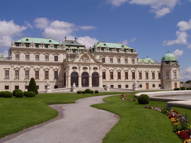 ☆ウイーン歴史地区（世界遺産：１０３３）<br />ベルベデーレ宮殿<br />