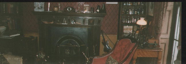 シャーロックホームズの家に行きました。前回来たと時は、行かなかったので、今回いけて嬉しかったです。