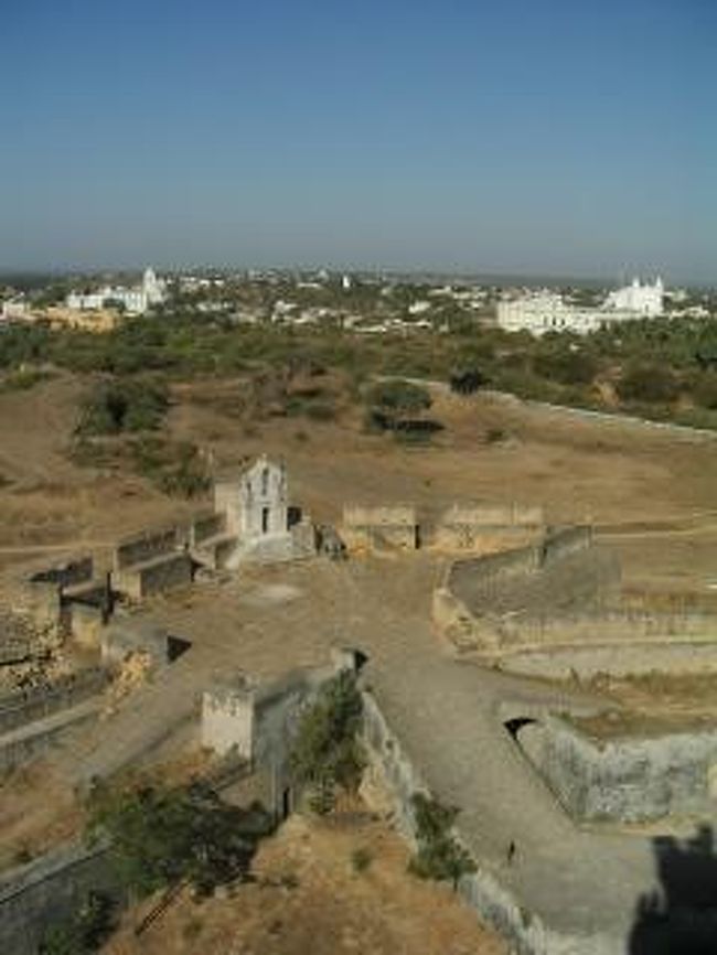 フォートの上からの風景。