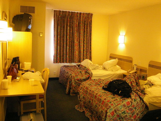 本日お泊りするMotelでごじゃいますぅ〜★