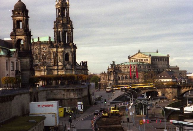 ドレスデンの町並み。