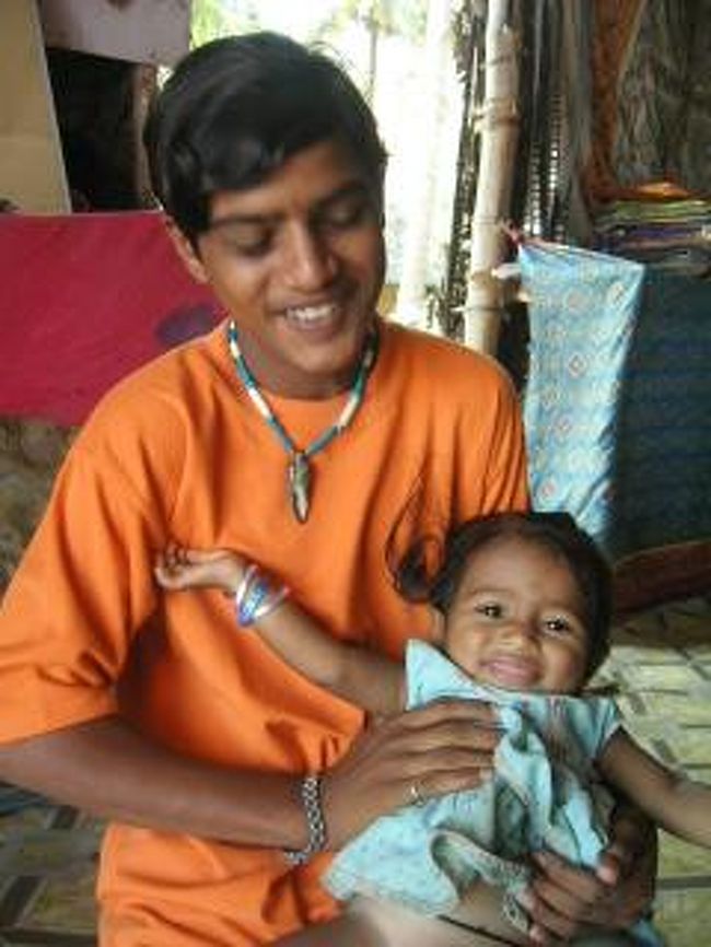 土産物屋にて。