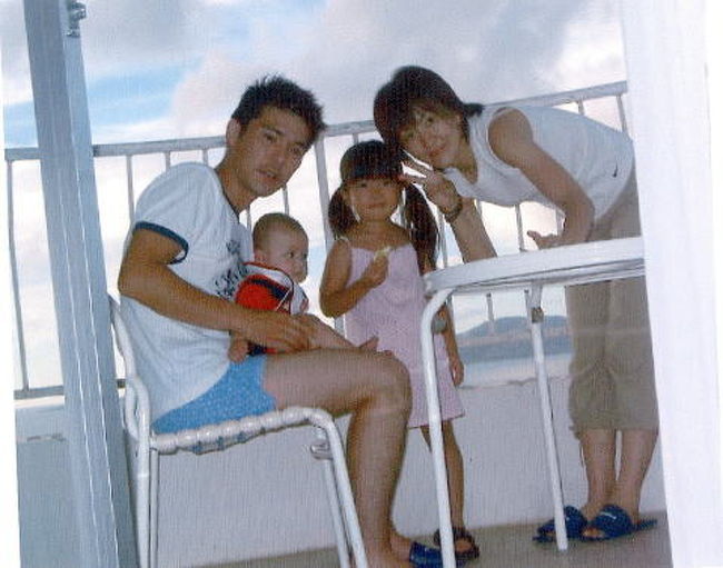 長い？旅路の果て、ホテルに到着。やはり海が見えるっていいねえ〜