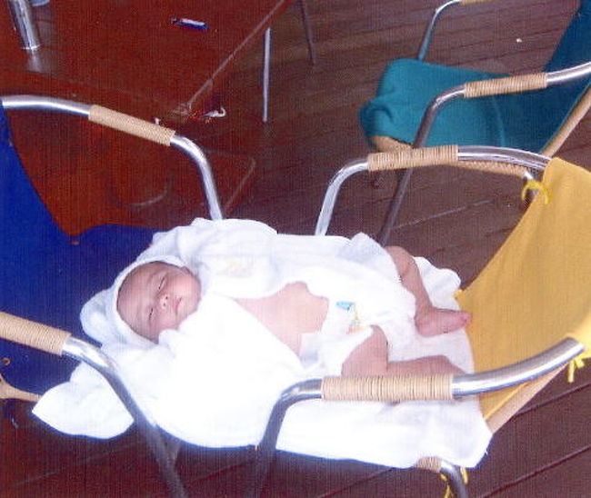 ‘なちょ’は冷たい水にビビって嫌がるし･･･<br />