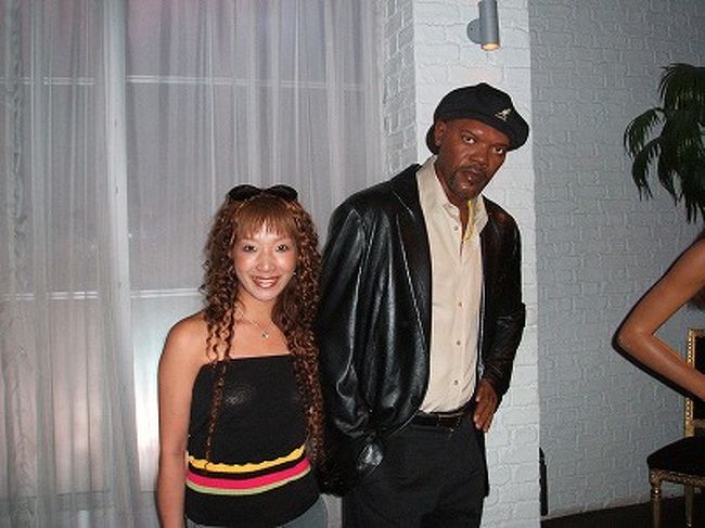 見よ！！このリアルさ(笑)☆これさ、絶対本物だって言っても、みんな信じるよねぇ(^^;)どーやら、ブラックの肌の色が、一番リアルに製造しやすいようですね。映画「交渉人」で惚れた、サミュエル・エル・ジャクソン。