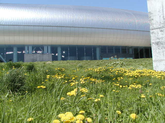 札幌ドーム周辺の光景です．．．．．<br />