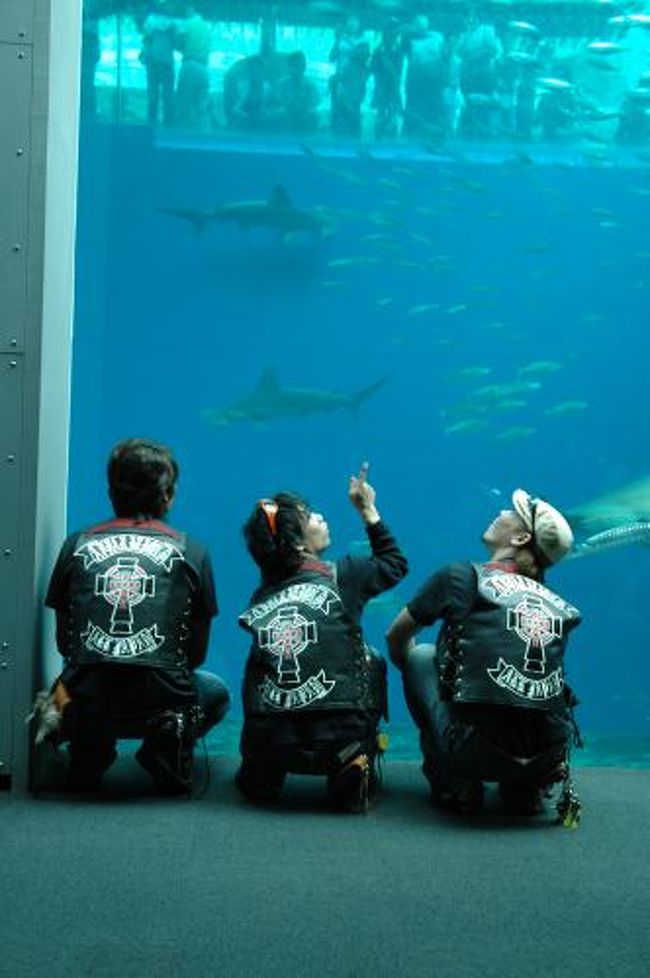 ツーリング途中のお兄さんたち。?