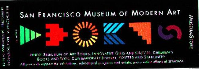 ←◇『サンフランシスコ美術館で貰った栞』<br /><br />ケーブル・カーでホテルに戻り、おみやげを置いて「サンフランシスコ近代美術館（SFMOMA)」へ行きました♪<br />