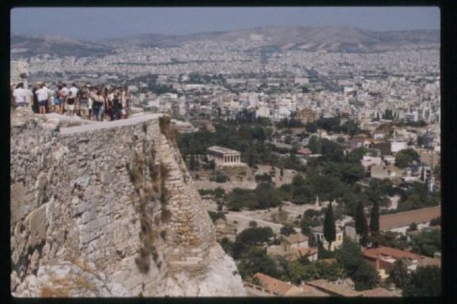 アクロポリスからの眺め。
