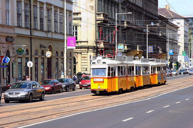 路面電車（トラム）散策の足としてとても便利です