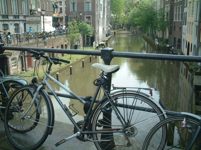 オランダは自転車天国です。