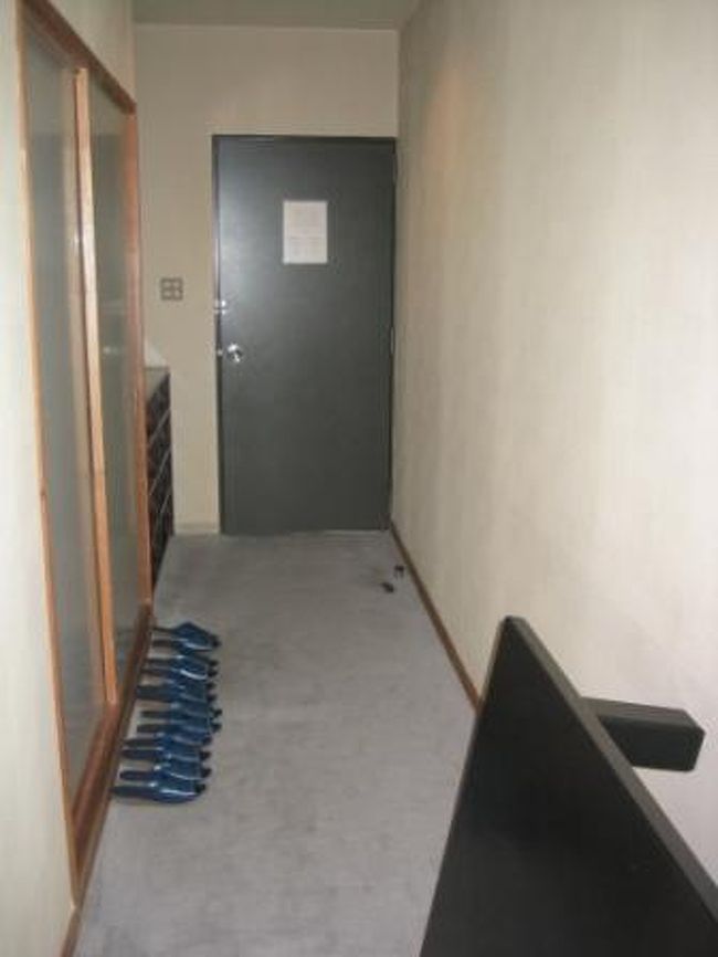 入口の扉です。