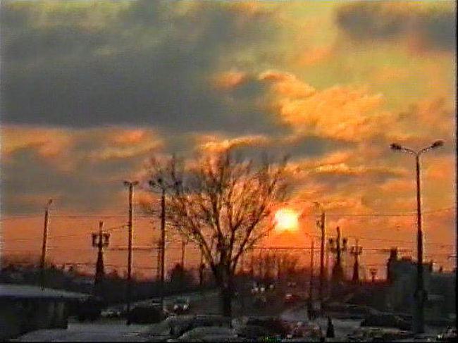 ３４年間訪問を願っていたラトビア・リガの美しい夕陽