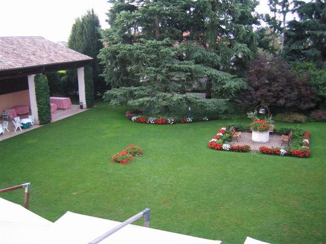 これも中庭、空気が澄んでいる