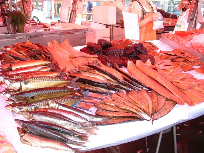 ベルゲン「フィッシュマーケット」