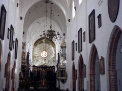 Oliwaオリーヴァ教会の内部