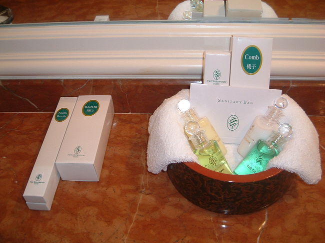 アメニティーも一通り揃っています。