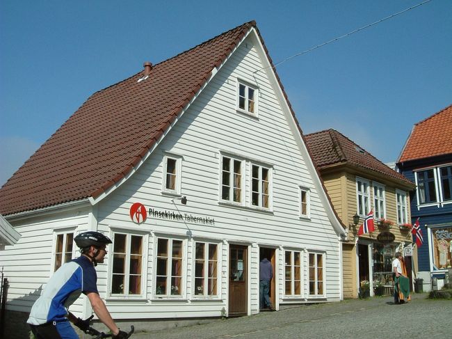 ホテルからインフォへ行く途中