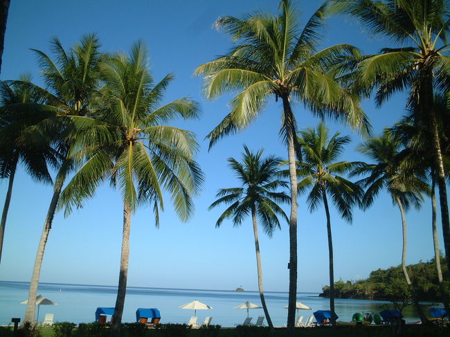 お部屋からの眺め。リゾート気分満喫です。