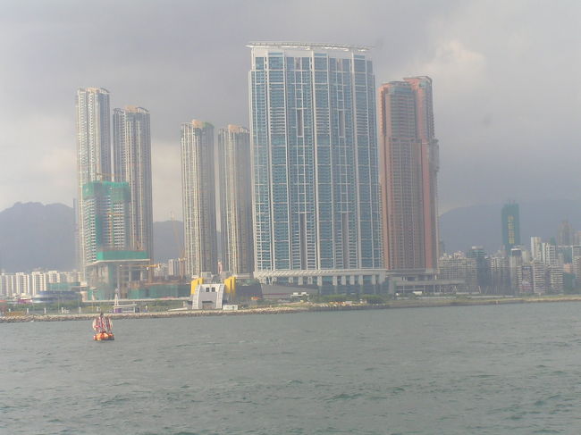 ターボジェットでマカオに向かいました。